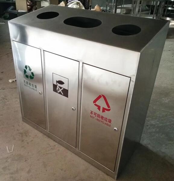 四川钢质垃圾桶果皮箱采购批发