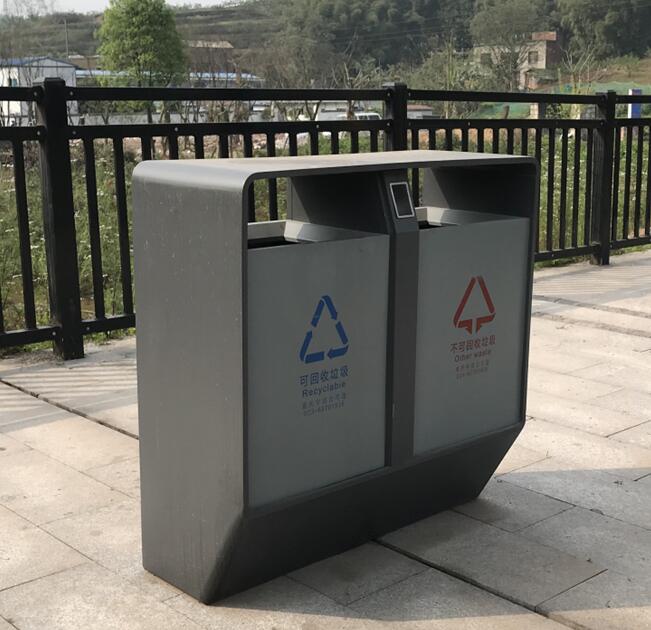 四川街道公园垃圾桶果皮箱